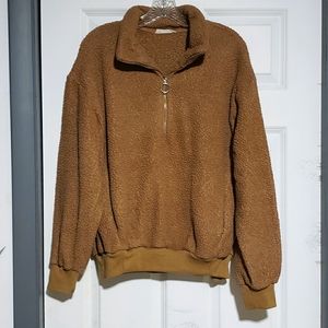 Warm Fleece/Teddy sweater Women's M